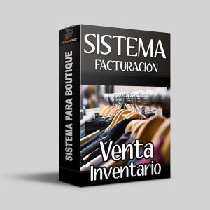 Sistema Profesional Para Boutique Facturación Inventario